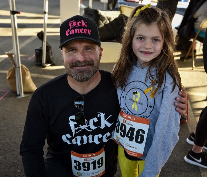 Fxxx Cancer Team and Teddie